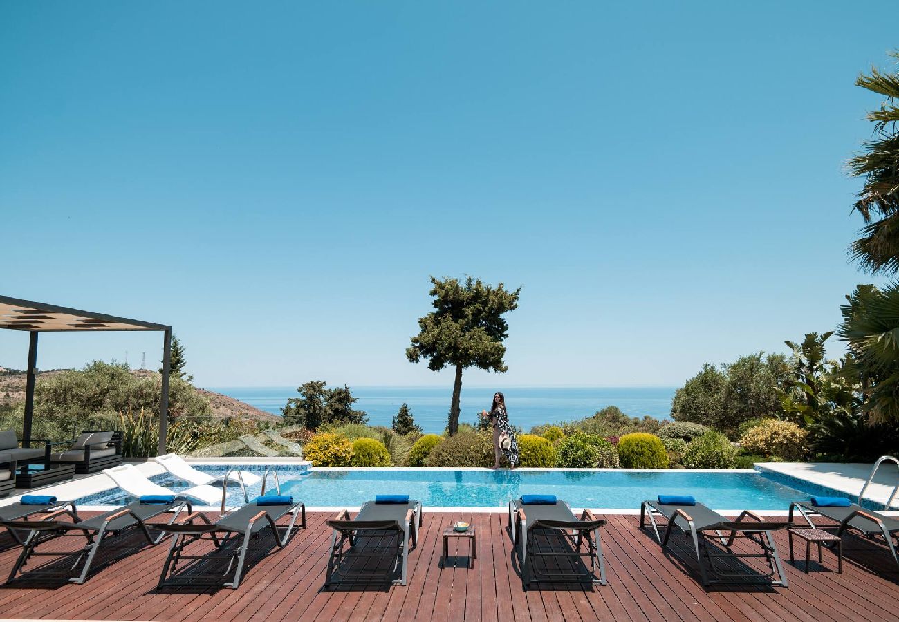 Villa in Vamos - Blue Skyline Magnificent Villa, By Hellocrete