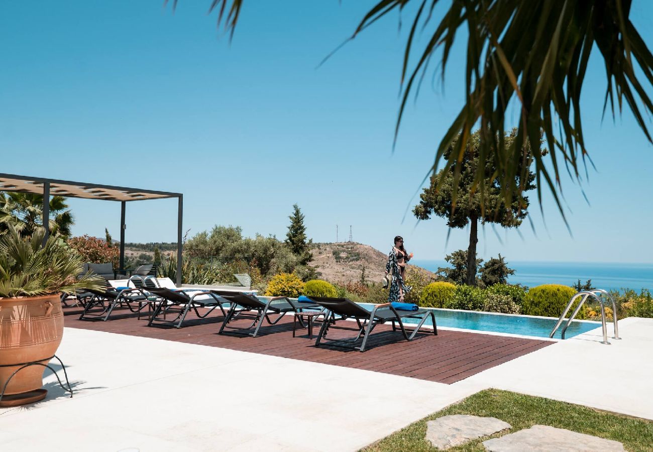 Villa in Vamos - Blue Skyline Magnificent Villa, By Hellocrete