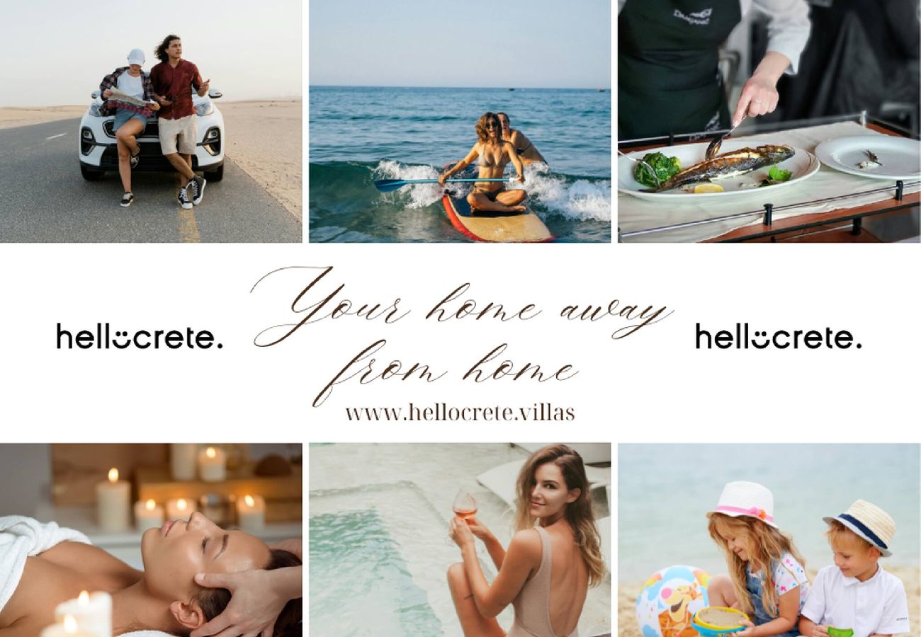 Villa in Agia Foteini - Ocean Bliss Villa, By Hellocrete