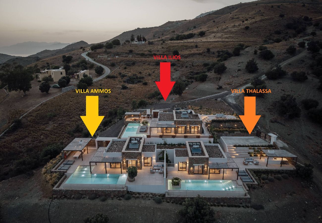 Villa in Saktouria - ArtOikia Villas – Thalassa, By Hellocrete