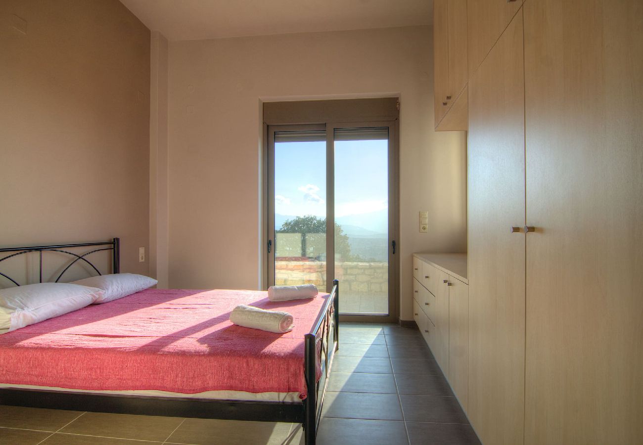 Villa in Ano Valsamonero - Nelia Villa Breathtaking Seaview, By Hellocrete