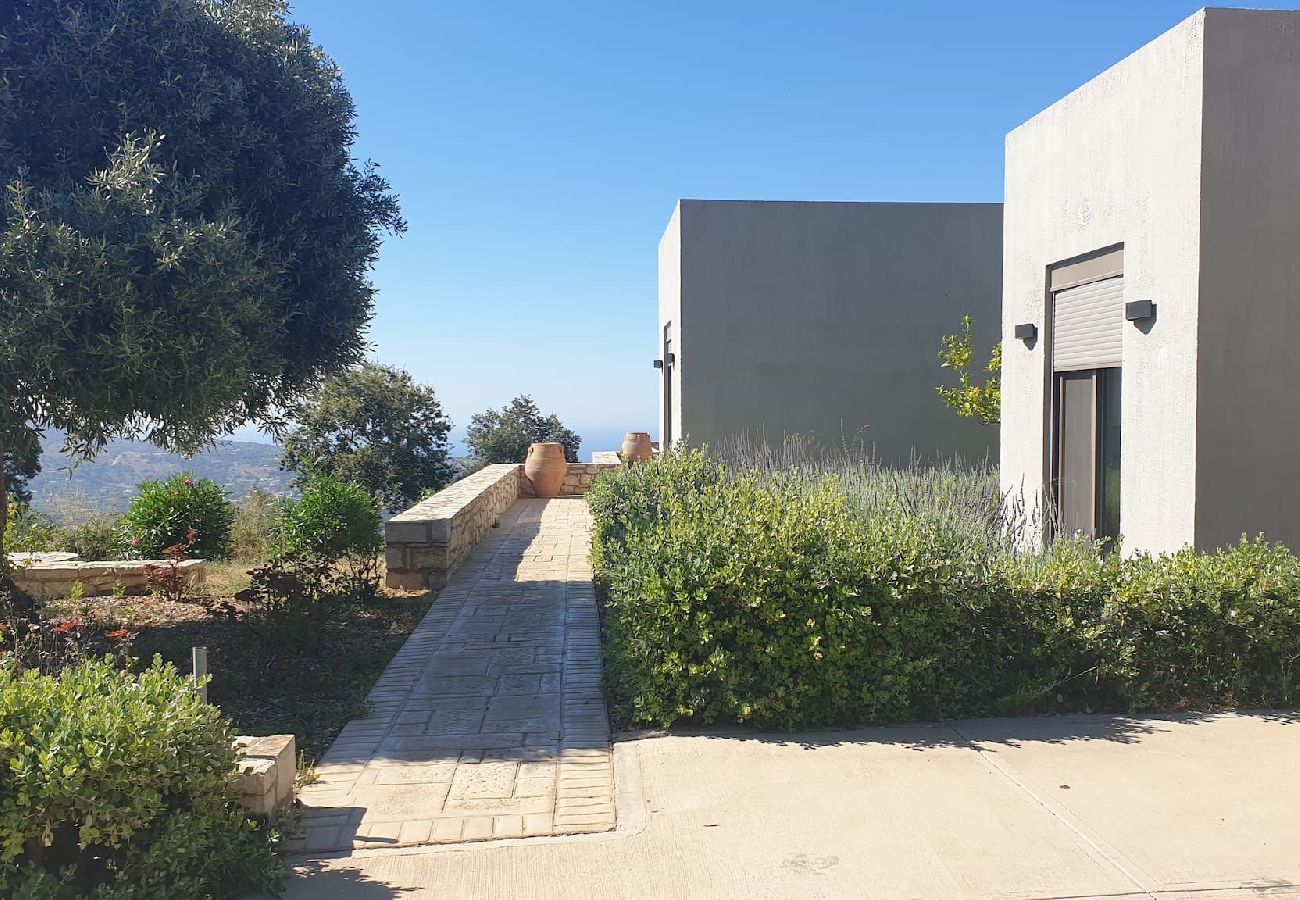 Villa in Ano Valsamonero - Nelia Villa Breathtaking Seaview, By Hellocrete