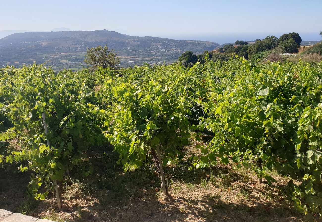 Villa in Ano Valsamonero - Nelia Villa Breathtaking Seaview, By Hellocrete