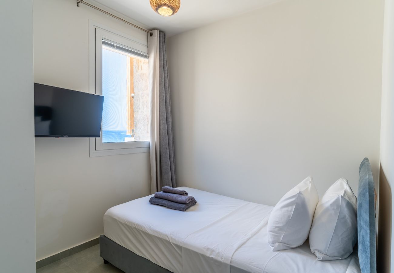 House in Panormo - Korina Seaside Suite