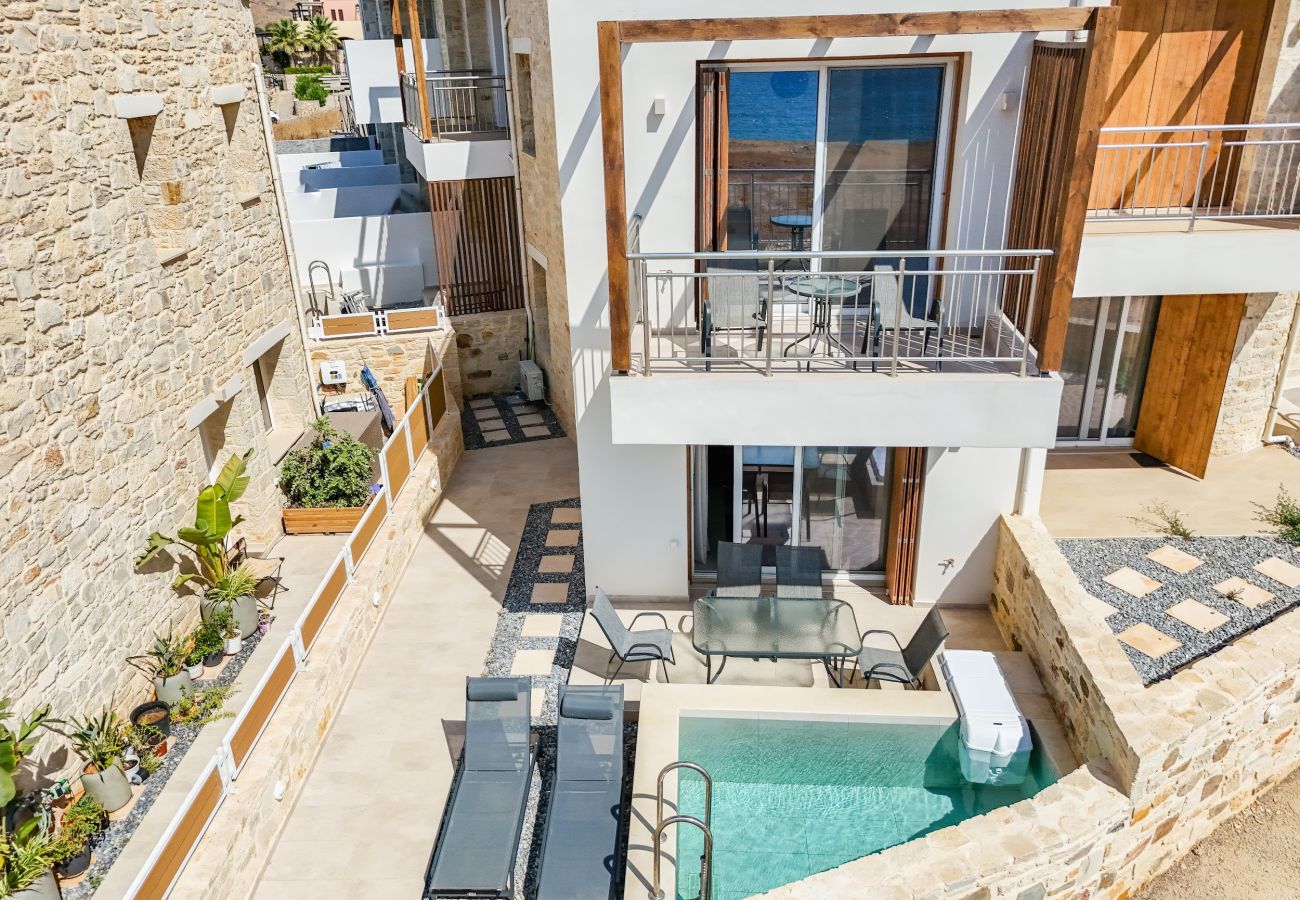 House in Panormo - Korina Seaside Suite